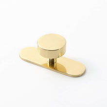 Load image into Gallery viewer, Orbital Knob, Solid Brass Cabinet Knobs
