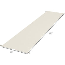 Load image into Gallery viewer, 2 PCS 4 x 18ft Pergola Canopy Replacement, UV Protection Pergola Shade Cover, Easy to Install for 10 x 11.8ft Pergola, Khaki
