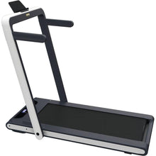 Load image into Gallery viewer, 2 in 1 Under Desk Treadmill, 2.5HP Folding Electric Treadmill Walking Jogging Machine for Home Office with Remote Control, White
