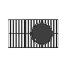 Carregar imagem no visualizador da galeria, A104 Multifunction Cast Iron Grate
