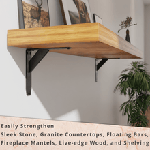 Load image into Gallery viewer, Jetstream Low Profile Countertop Brackets (2 Pack)
