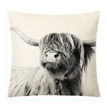 Load image into Gallery viewer, Scottish Yak Cushion Covers
