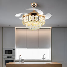 Carregar imagem no visualizador da galeria, Life by Ozarke Smart Fan Chandelier Light
