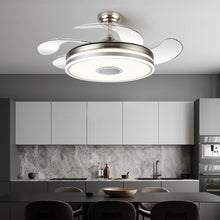 Cargar imagen en el visor de la galería, Luna by Ozarke Smart Fan Chandelier Light
