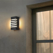 Cargar imagen en el visor de la galería, MIRODEMI® Black Outdoor Waterproof Aluminum LED Wall Sconce For Porch, Garden
