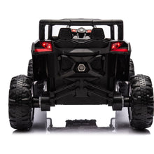 Load image into Gallery viewer, 12V Ride On Car with Remote Control,UTV ride on for kid,3-Point Safety Harness, Music Player (USB Port/Volume Knob/Battery Indicator), LED Lights, High-Low Speed Switch - Off-Road Adventure for Kids
