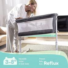 Load image into Gallery viewer, Daming bedside bassinet with wheels
