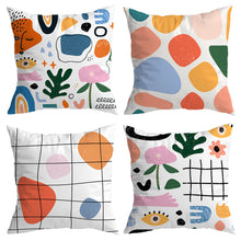 Cargar imagen en el visor de la galería, Abstract Tropical Art Cushion Covers
