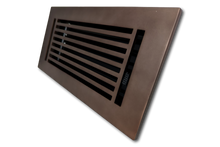 Load image into Gallery viewer, Cast Aluminum Linear Bar Vent Covers - Oil Rubbed Bronze
