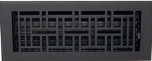 Load image into Gallery viewer, Cast Aluminum Arts &amp; Crafts Vent Cover - Black
