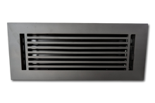 Load image into Gallery viewer, Cast Aluminum Linear Bar Vent Covers - Carbon Gray
