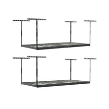 Cargar imagen en el visor de la galería, 4&#39; x 8&#39; Overhead Garage Storage Rack Two Pack
