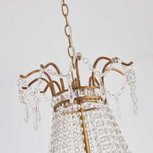 Cargar imagen en el visor de la galería, 5-Light Modern Pendant Light with Crystal Strands
