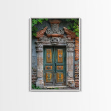 Load image into Gallery viewer, Change223 Colorful Indian Architecture Canvas Print, Traditional Art if India, Photography Print, Indian Wall Art, Living Room Decor
