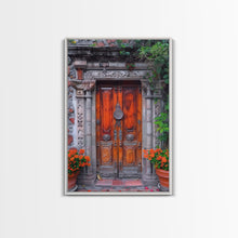 Load image into Gallery viewer, Change345 Colorful Indian Architecture Canvas Print, Traditional Art if India, Photography Print, Indian Wall Art, Living Room Decor
