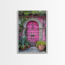Cargar imagen en el visor de la galería, Change456 Architecture Print, 19th Century Architecture Photography, Mexico City Wall Art, Wood Framed Canvas Print
