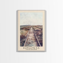 Load image into Gallery viewer, Dungeness, United Kingdom Watercolor Beach Print, Vacation Gift, United Kingdom Wall Art, Beach Painting, Beach Decor, Beach Painting
