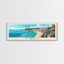 Carregar imagem no visualizador da galeria, Amadora Portugal Travel Print Wall Art, Panoramic City Art, Travel Art, Wall Decor, Vacation Gift, Framed Canvas Print Or Metal Art
