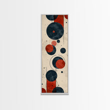 Load image into Gallery viewer, Retro Art Deco Geometric Patterns Wall Art Framed Canvas Print, Scifi / Science Fiction Decor
