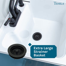 Load image into Gallery viewer, Basket Strainer Mate Black Finish
