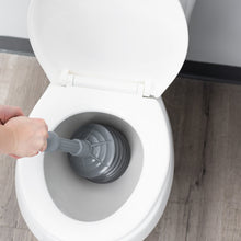 Cargar imagen en el visor de la galería, Bellows Accordion Toilet Plunger (Grey)
