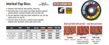 Cargar imagen en el visor de la galería, CGW Abrasives Surface Conditioning Interleaf Flap Disc
