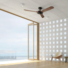 Cargar imagen en el visor de la galería, 52&quot; Aerofanture Industrial DC Motor Downrod Mount Reversible Ceiling Fan with Lighting and Remote Control
