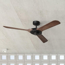 Cargar imagen en el visor de la galería, 52&quot; Aerofanture Industrial DC Motor Downrod Mount Reversible Ceiling Fan with Lighting and Remote Control
