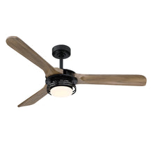 Cargar imagen en el visor de la galería, 52&quot; Aerofanture Industrial DC Motor Downrod Mount Reversible Ceiling Fan with Lighting and Remote Control
