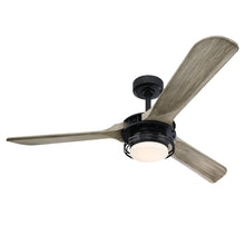 Cargar imagen en el visor de la galería, 52&quot; Aerofanture Industrial DC Motor Downrod Mount Reversible Ceiling Fan with Lighting and Remote Control
