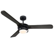 Cargar imagen en el visor de la galería, 52&quot; Aerofanture Industrial DC Motor Downrod Mount Reversible Ceiling Fan with Lighting and Remote Control
