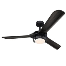 Cargar imagen en el visor de la galería, 52&quot; Aerofanture Industrial DC Motor Downrod Mount Reversible Ceiling Fan with Lighting and Remote Control
