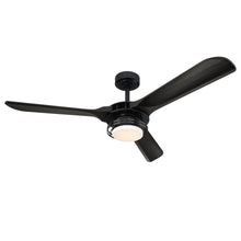 Cargar imagen en el visor de la galería, 52&quot; Aerofanture Industrial DC Motor Downrod Mount Reversible Ceiling Fan with Lighting and Remote Control
