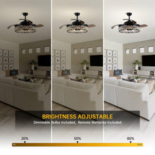 Carregar imagem no visualizador da galeria, 52&quot; Broxburne Smart Fan with Light Kit

