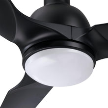 Cargar imagen en el visor de la galería, 52&quot; Cason Induatrial Downrod Mount Reversible Ceiling Fan with LED Lighting and Remote Control
