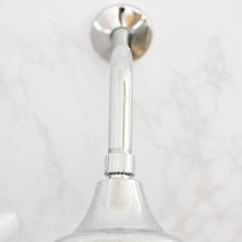 Carregar imagem no visualizador da galeria, 8 in. Stainless Steel Shower Head Extension Arm with Flange (Chrome Finish)
