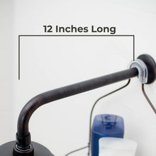 Carregar imagem no visualizador da galeria, 12 in. L-Shaped Shower Head Extension Arm (Oil-Rubbed Bronze Finish)
