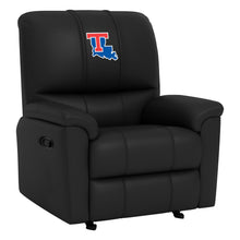 Load image into Gallery viewer, Rocker Recliner with Louisiana Tech Bulldogs Logo
