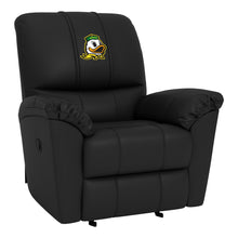 Load image into Gallery viewer, Rocker Recliner with Oregon Ducks Mascot Logo
