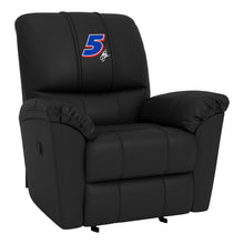 Load image into Gallery viewer, Rocker Recliner with Kyle Larson #5 Signature Logo
