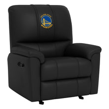 Load image into Gallery viewer, Rocker Recliner with Golden State Warriors Global Logo
