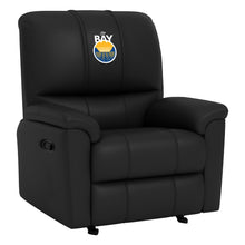 Load image into Gallery viewer, Rocker Recliner with Golden State Warriors Secondary Logo
