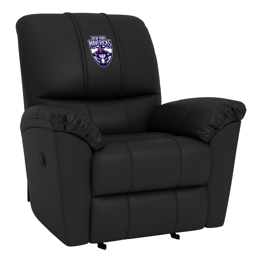 Rocker Recliner with New York Mavericks Primary Logo