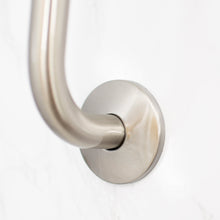 Carregar imagem no visualizador da galeria, 16 in. High-Arc Hook Shower Head Extension Arm (Brushed Nickel Finish)
