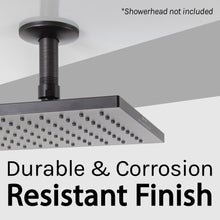 Carregar imagem no visualizador da galeria, 3 in. Shower Arm for Ceiling-Mounted Rainfall Showerhead (Oil-Rubbed Bronze Finish)
