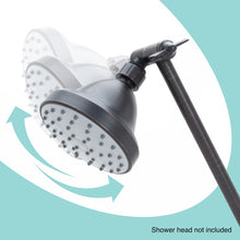 Carregar imagem no visualizador da galeria, 10 in. Solid Brass Shower Head Extension Arm (Oil-Rubbed Bronze Finish)
