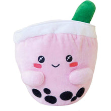 Carregar imagem no visualizador da galeria, ABC Boba Tea Plush Pink Berry Cute Stuffed Animal Toy 10&quot;
