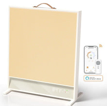 Carregar imagem no visualizador da galeria, Portable Electric Space Heater - Safe and Quiet Heater for Indoor, Large Room, Office, Bedroom, and Garage Use, Advanced Far-Infrared Heat with Thermo
