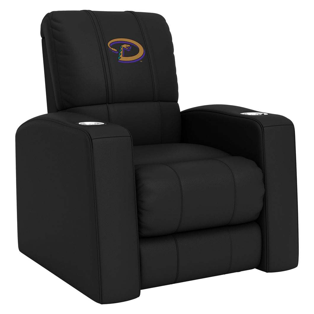 Relax Home Theater Recliner with Arizona Diamondbacks Cooperstown Secondary