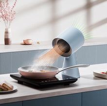 Load image into Gallery viewer, CIARRA Portable Range Hood, Desktop Range Hood with 2 Speed Exhaust Fan, Detachable Aluminum Filter, Large Oil Collection Cup, Portable Kitchen Exhaus
